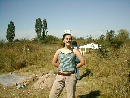 Carine standing straight