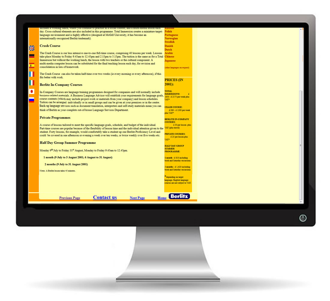 Berlitz birmingham page